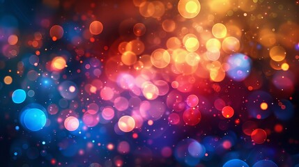 Fototapeta premium Abstract bokeh texture with vibrant colors