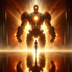 The Woman and the Robot.
