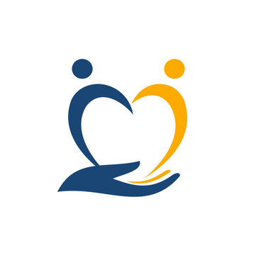 logo template for foundation or charity.