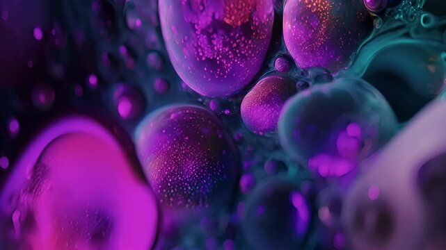 A magnified animation of the specialized microscopic tools used in the somatic cell nuclear transfer process.