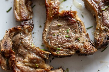 grilled lamb chops