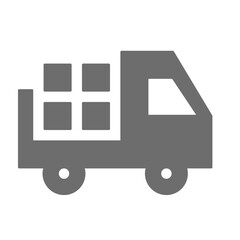 truck delivery icon vector design element 