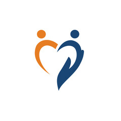 illustration of hands supporting the helpless