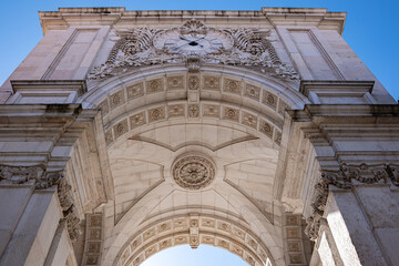 Arc de Triomphe on Rua Augusta (Arco da Rua Augusta) is a memorial structure in the form of a triumphal arch located in the historical center of Lisbon, the capital of Portugal