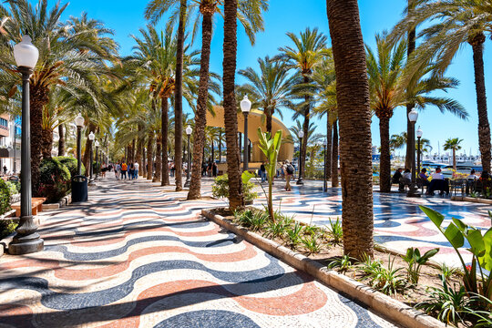 Explanada in Alicante, Spain
