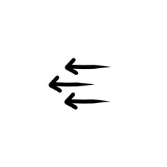 airflow direction arrow