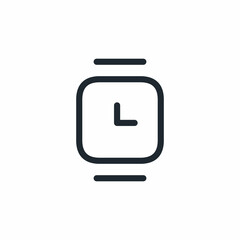 wrist watch clock time icon