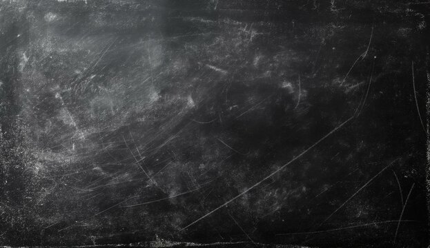 This image features a black background with a textured surface, showing various scratch marks, lines, and faded areas, giving it a worn and vintage look.