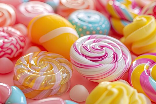 Candy colored sweet