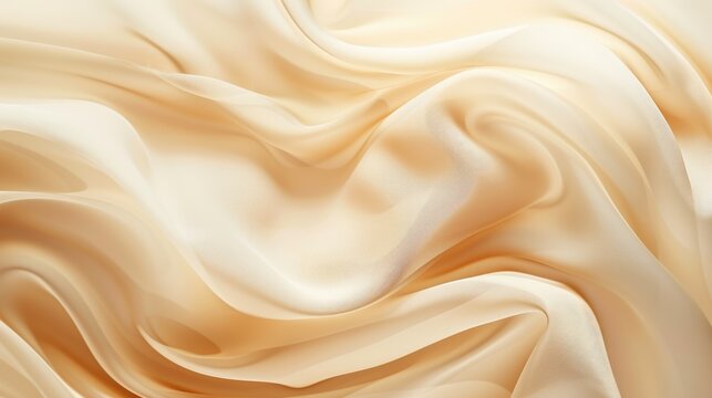A close up of a soft, flowing fabric with a silky sheen. AIG51A.