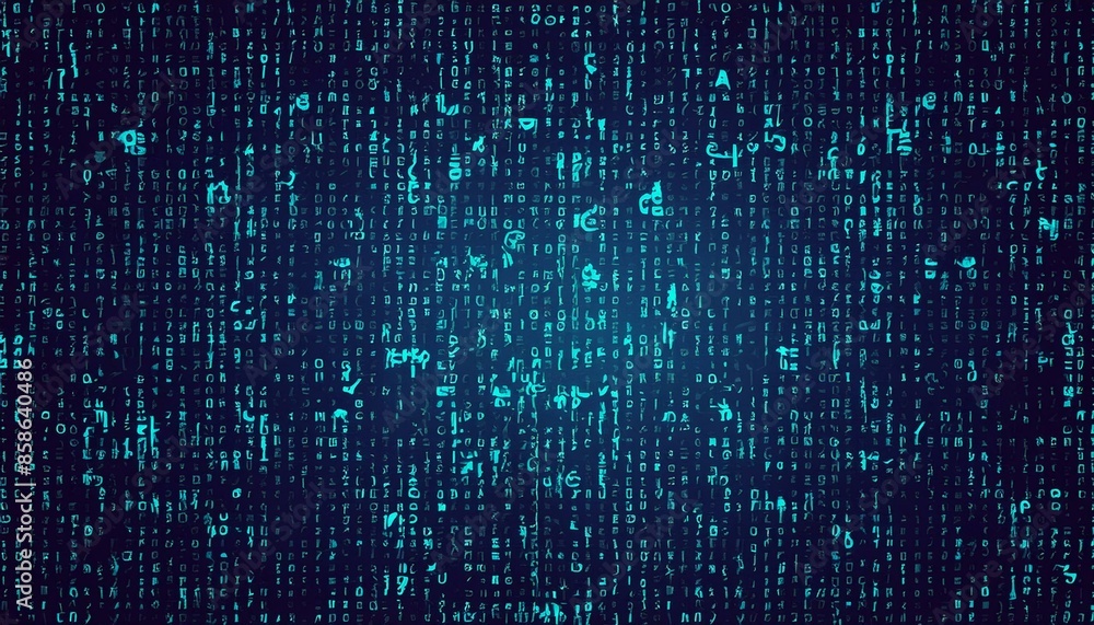 Fototapete computer, design, programmer, programming, code, graphics, generative ai