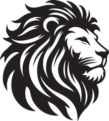 Fototapeta premium Lion Silhouette vector illustration