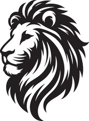 Lion  Silhouette vector illustration