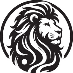 Lion  Silhouette vector illustration
