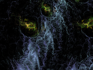 Imaginatory fractal abstract background Image