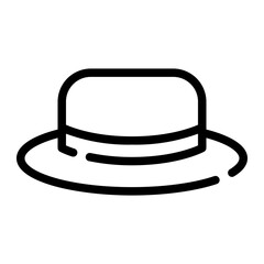 hat line icon
