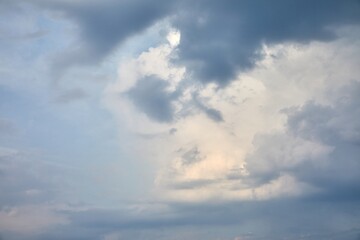 Clouds in the sky