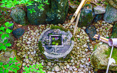 京都、一乗寺金福寺の蹲踞