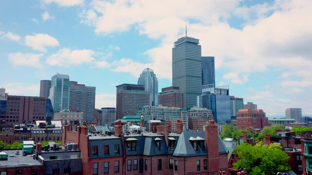 Back Bay Boston Skyline