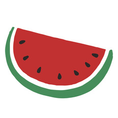 Palestine element slice of watermelon