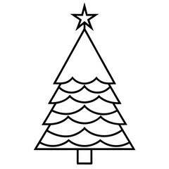 vector christmas tree