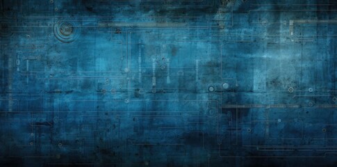 Obraz premium blueprint background with a lot of space for text
