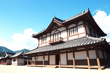 Fototapeta premium 日本の館