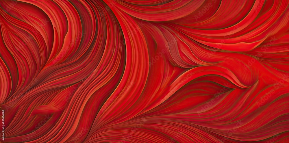 Poster cool red backgrounds that look like marbles a collection of various objects including a vase, a jar,