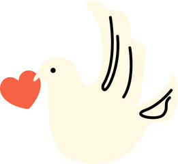 Valentine Day Element Shape