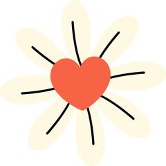 Valentine Day Element Shape