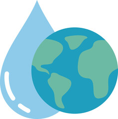 World Water Day Element