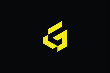initial G letter geometric logo, letter G arrow icon logo, letter G digital company logo, letter G construction company logo, letter GC logo