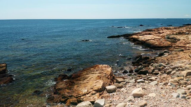 Gloucester Massachusetts Shoreline Drone Footage