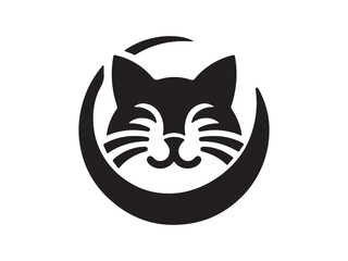 Cat Logo Design Icon Symbol Vector Template