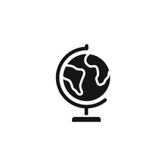 Globe icon vector. EPS 10 editable vector