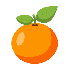 orange with  transparent backgroud