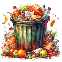 trash can png