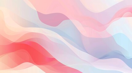 Abstract background with soft, flowing pastel colors in pink, blue, and white.