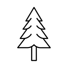 Fototapeta premium christmas tree vector