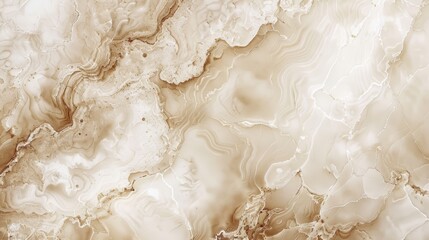 Abstract marble texture with brown veins on a white background.