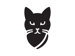 cat with a bow