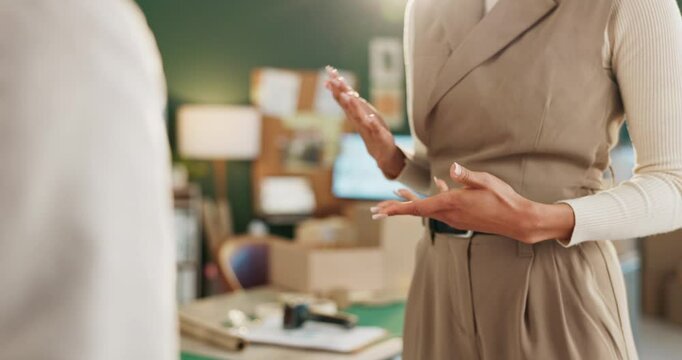People, hand shake and deal or greeting with congratulations on business and opportunity. Meeting, thank you and success on partnership, agreement for teamwork and collaboration in dropshipping