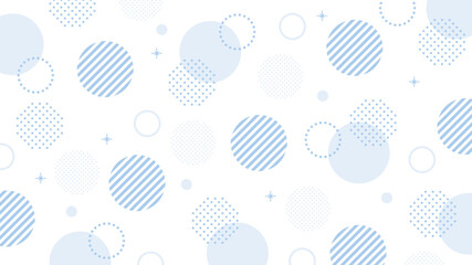 POPな幾何学　背景　青