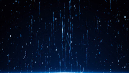 Technology digital business corporate abstract particles hex presentation broadcast background