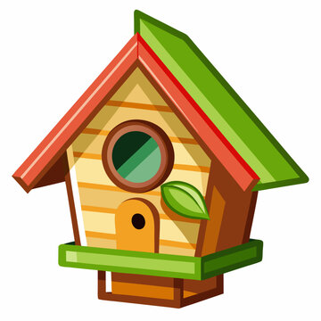 recommend clip art: Birdhouse clipart cartoon Illustration drawing