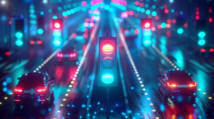 Through 5G connectivity traffic lights can communicate with nearby vehicles alerting drivers of potential hazards and reducing the risk of accidents.