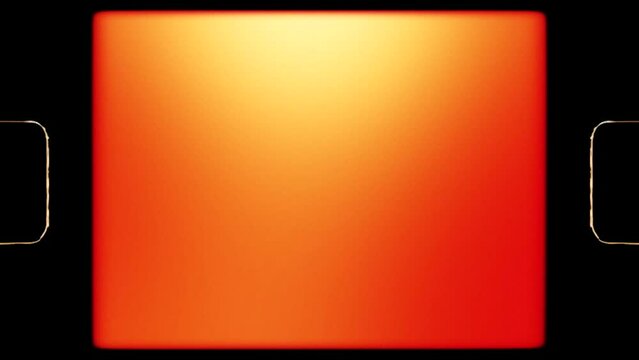 Super 8mm vintage film burn