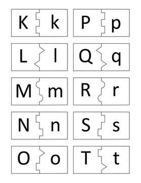 Learn uppercase and lowercase letters of English alphabet from Kk to Tt. Educational flash cards. Cut, mix, play.
