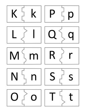 Learn uppercase and lowercase letters of English alphabet from Kk to Tt. Educational flash cards. Cut, mix, play.
