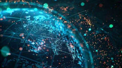 Obraz premium With 6G students can collaborate and work on projects with their peers from different parts of the world fostering a global learning community.